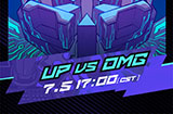 2023LPL夏季赛7月5日对战队伍海报比拼：UP vs OMG