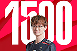 昨日（3月12日）FoFo达成LPL联赛1500助攻里程碑